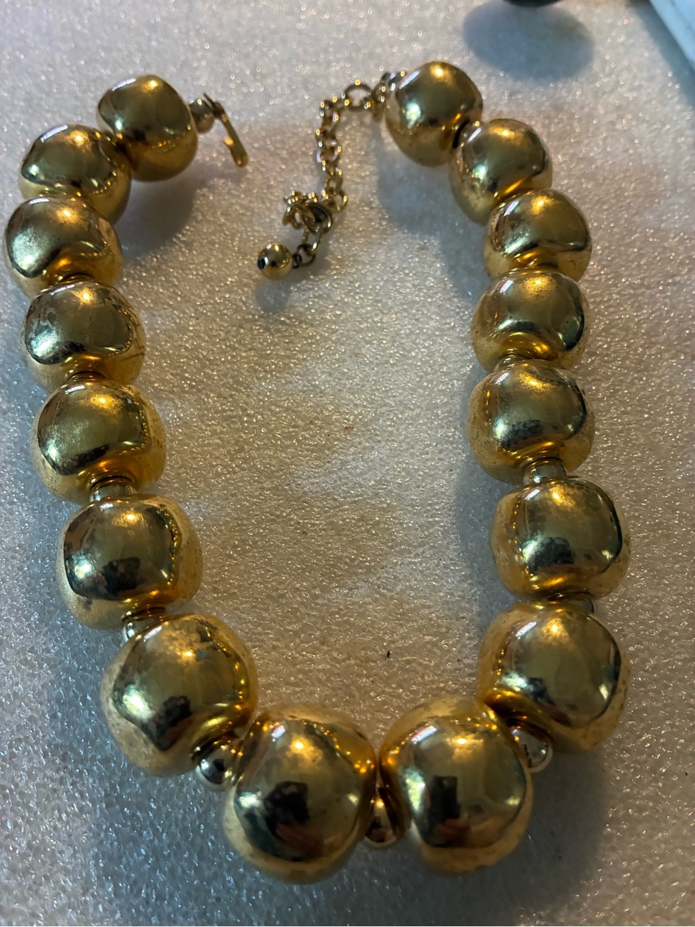 Gold ain't ceramics Bead Statement Necklace - Women Jewelry